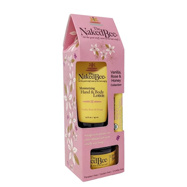 Vanilla Rose Honey gift set