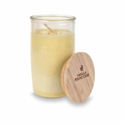 Vanilla Pound Cake Logo Jar Candle