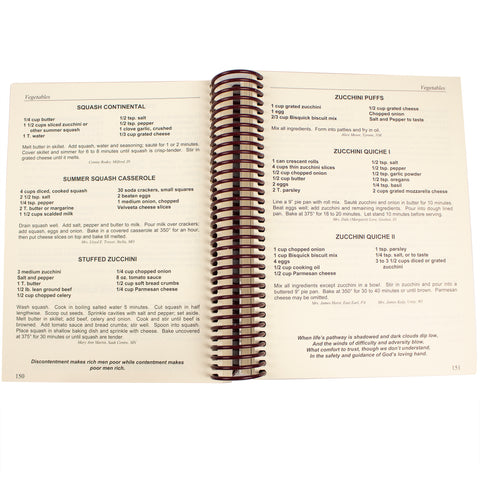Vegetable cookbook