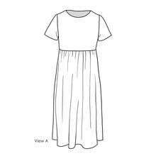 Girls' Slim Dress Patterns View A