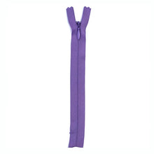 Violet invisible zipper