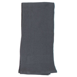 Gray waffle tea towels