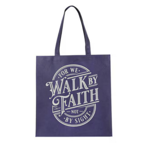 walk by faith, Reusable Shopping Bag TOT