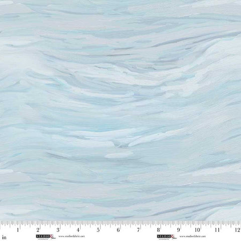 water textures, A Drop Into the Ocean Cotton Fabric 88