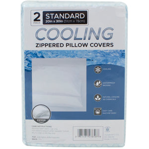 Zippered pillow covers