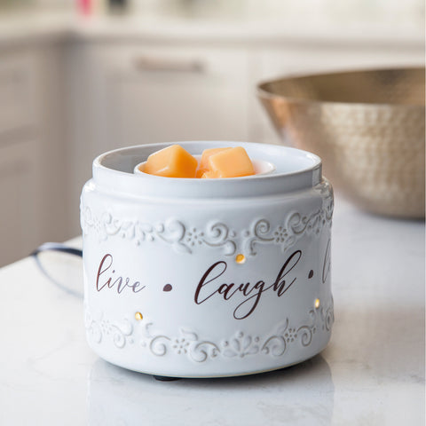 Wax warmer with fan