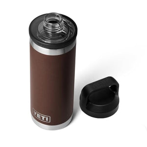 Wetlands Brown Yeti Rambler 18 oz bottle with chug cap