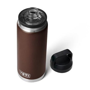 Wetlands Brown YETI Rambler 26 oz bottle with chug cap