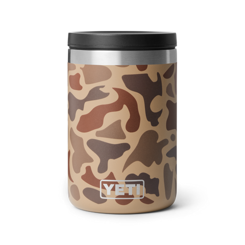 Yeti Rambler 16 oz. insulated food jar in wetlands camo