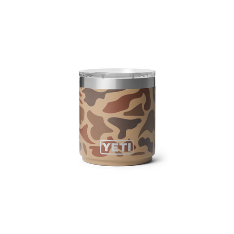Wetlands Camo Rambler Lowball Mug 10 oz.