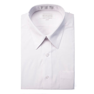 Marquis Boy's Long Sleeve Dress Shirt 005 white