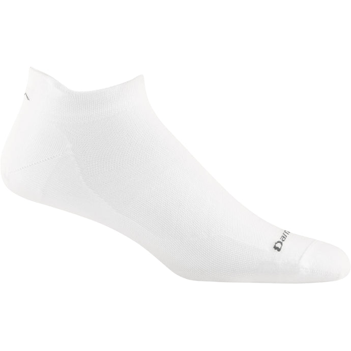 White Darn Tough no-show sock