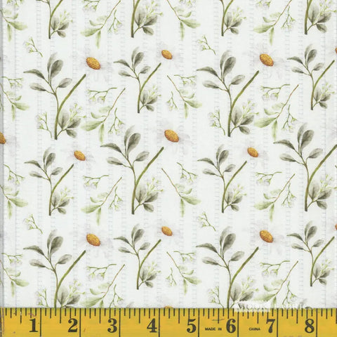 white, Dorothy Charm Polyester Fabric 1382