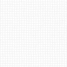 Hello Sunbeam Collection Grid Texture Cotton Fabric White