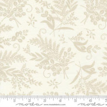 Happiness Blooms Collection Monotone Ferns Cotton Fabric white