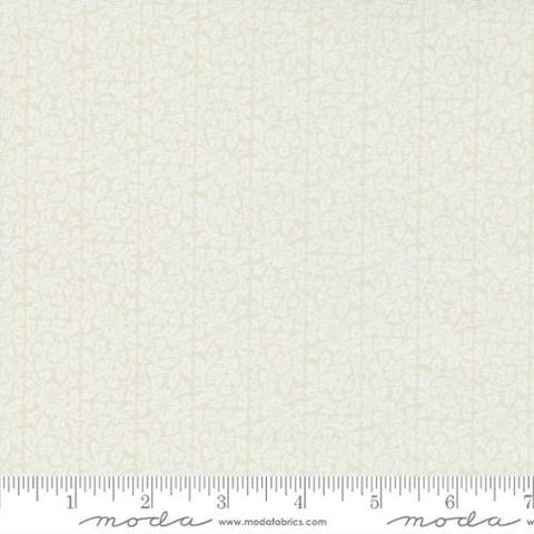 Junk Journal Collection Damask Cotton Fabric white