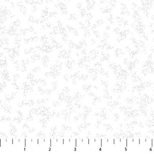 All That Glitters Collection Cotton Fabric 2704 white