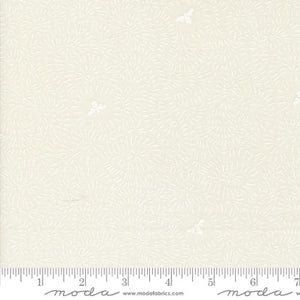 white, Bee Garden Collection Twists and Turns Cotton Fabric 48415
