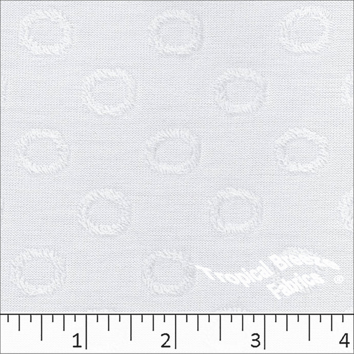 Downy Ring Knit Fabric 32345 white