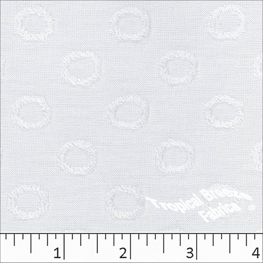 Downy Ring Knit Fabric 32345 white