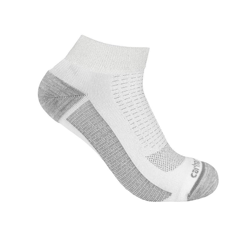 Women's Carhartt Force Lightweight Low Cut Sock white