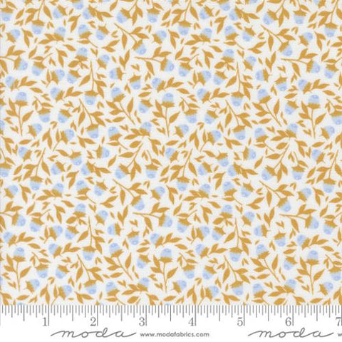 white, Sun Drenched Collection Foraged Berries Cotton Fabric 43203