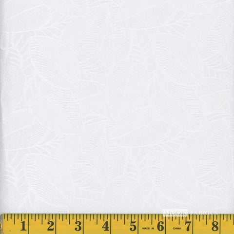white, Tropicana Jacquard Polyester Fabric 1408
