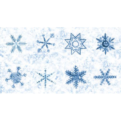 white, Winter Chill Collection Cotton Craft Panel 48109