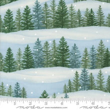 Woodland Winter Collection Tree Landscape Cotton Fabric 56091 white