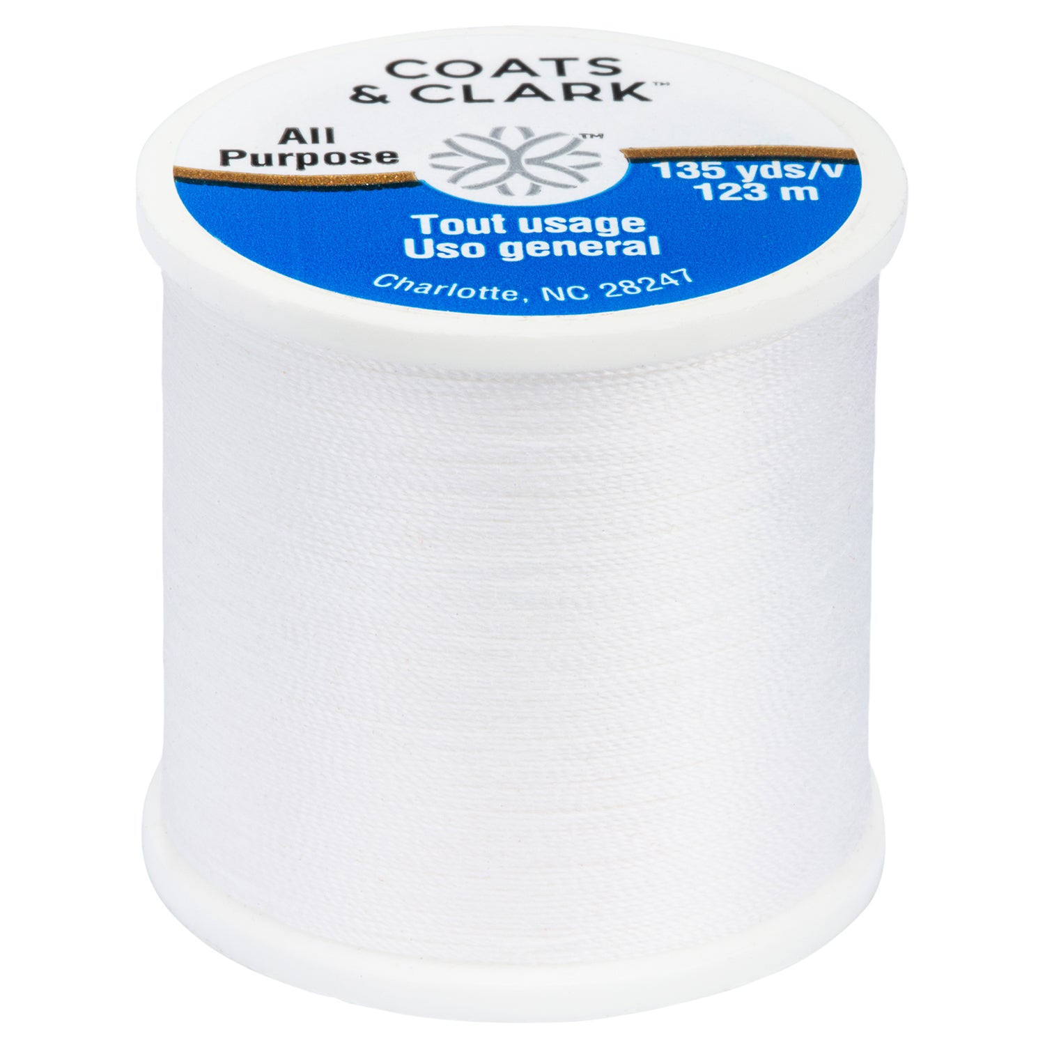 Coats & Clark All-Purpose Basic Colors Polyester Thread 135 Yards – Good's  Store Online