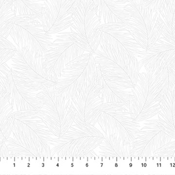 Palm Beach Collection Cotton Fabric DP269 white