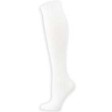 White knee-high socks