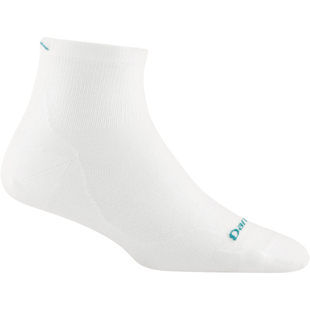 White Darn Tough sock