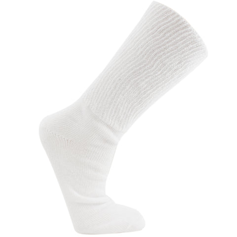 White diabetics socks
