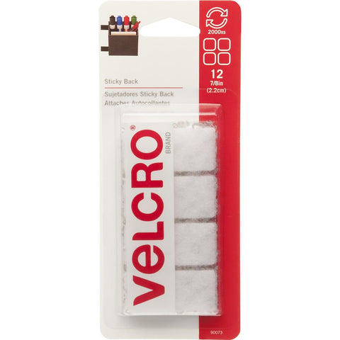 White Velcro squares