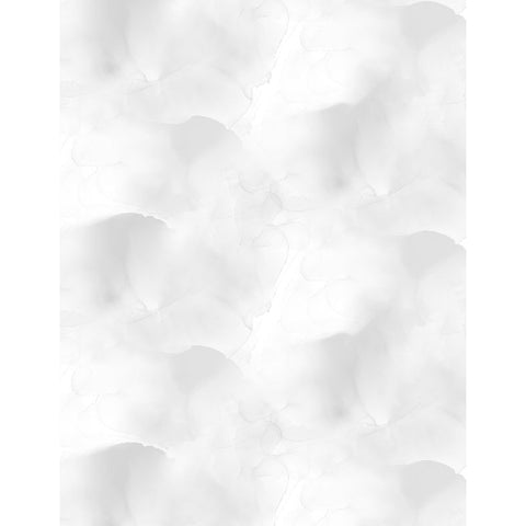 White watercolor fabric