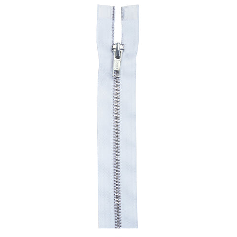 White zipper