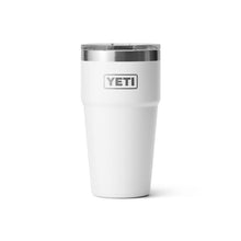 White Yeti Rambler 20 oz Stackable Cup