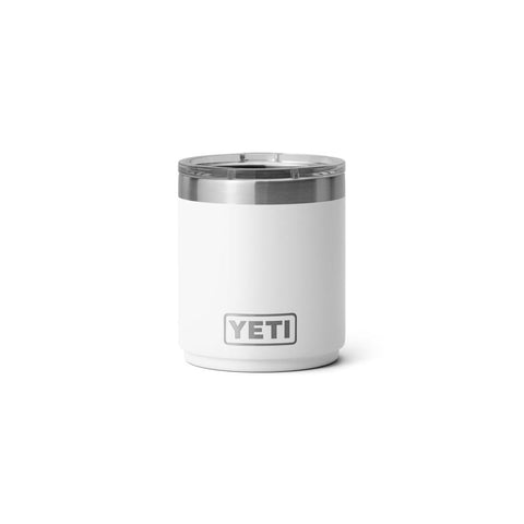 Yeti Rambler Lowball 10 oz Stackable Tumbler in white