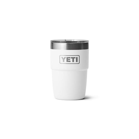 White Yeti Rambler 8 oz Stackable Cup
