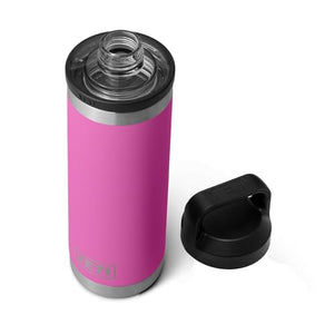 Wildflower Fuchsia Yeti Rambler 18 oz bottle with chug 