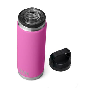 Wildflower Fuchsia YETI Rambler 26 oz bottle with chug cap