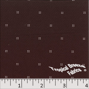 Honeybee Knit Square Dot Print Polyester Fabric wine