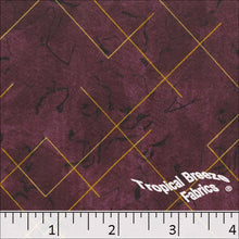 wine, Liverpool Geometric Print Fabric 32952