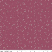 Petal Song Collection Tossed Posies Cotton Fabric C13713 wine