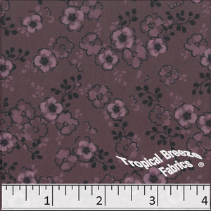wine, wine, Silk Mist Print Polyester Fabric 042515