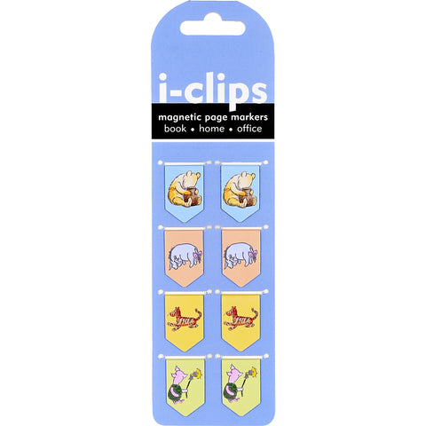 winnie the pooh, i-Clips Magnetic Page Markers