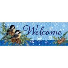 Fall and Winter Signature Signs winter chickadees