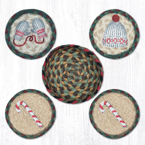 Winter coasters
