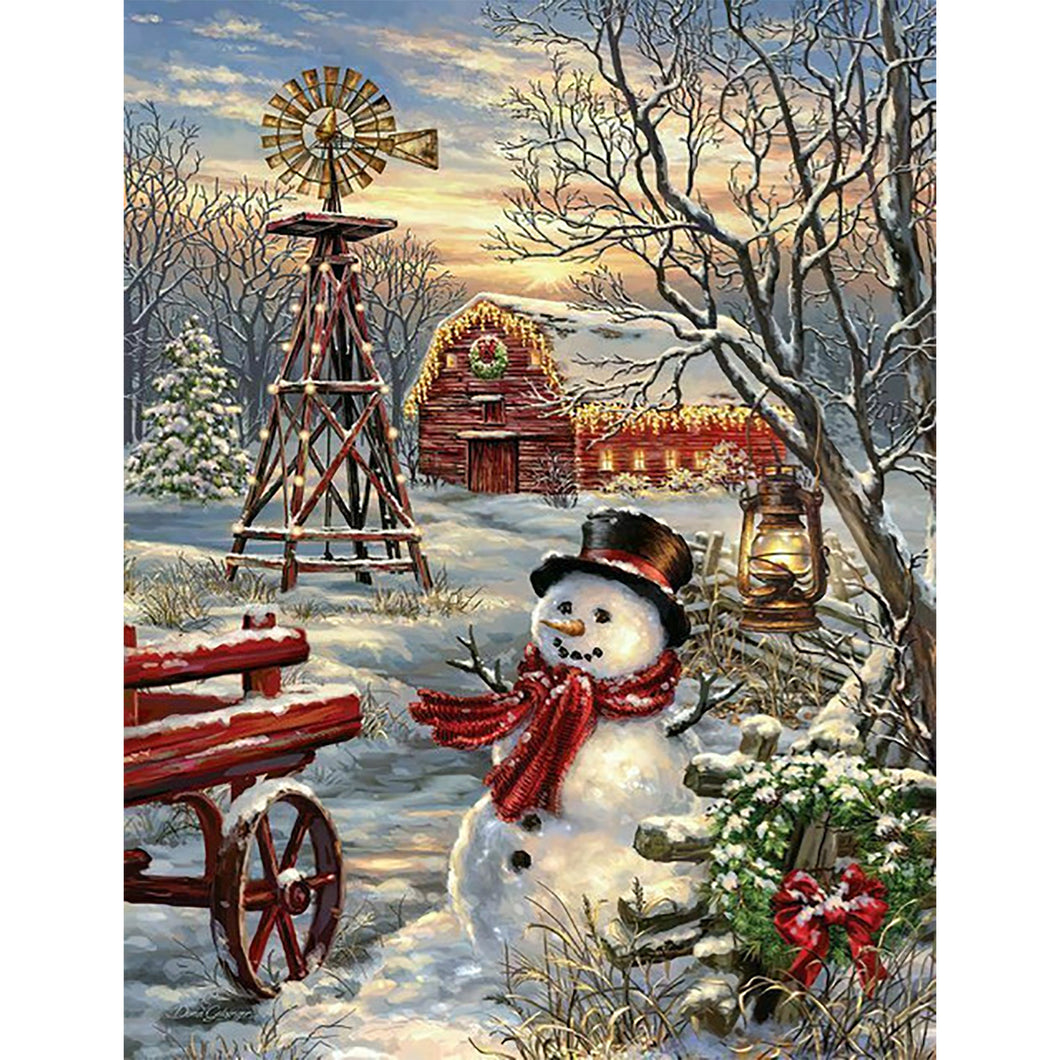 Winter Windmill 500-Piece Puzzle 34-01605